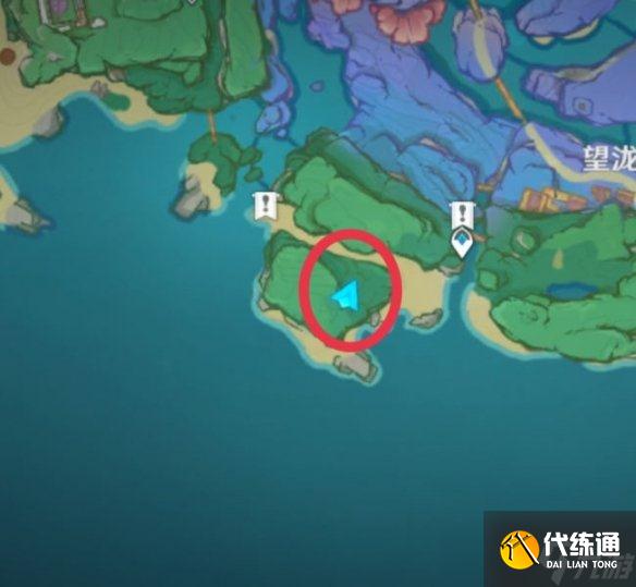 《原神》海祈岛盗宝团图案在哪?海祈岛盗宝团图案位置分享