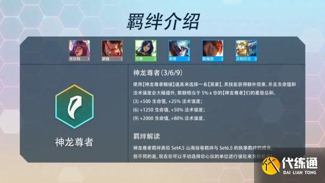 金铲铲之战S7赛季最新羁绊图表一览