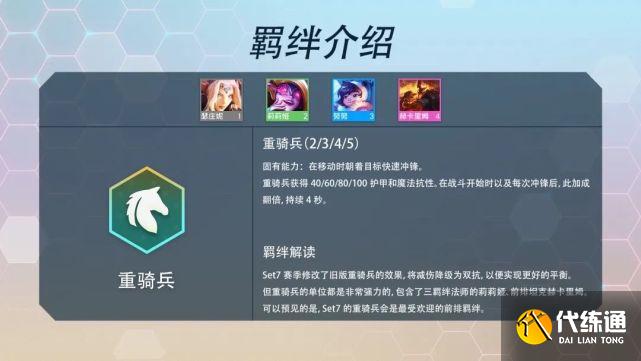 金铲铲之战S7赛季最新羁绊图表一览