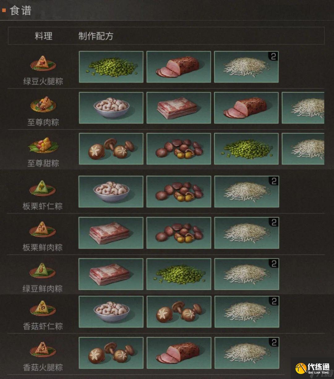 明日之后端午活动粽子怎么做?端午活动粽子制作攻略推荐