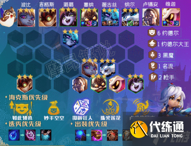 金铲铲之战矮小六约怎么玩 金铲铲之战阵容攻略