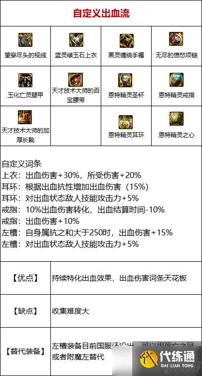 《DNF》105级出血流装备搭配攻略