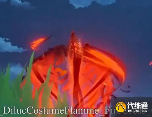 原神2.8迪卢克新皮肤殷红终夜怎么样 迪卢克新时装殷红终夜特效预览