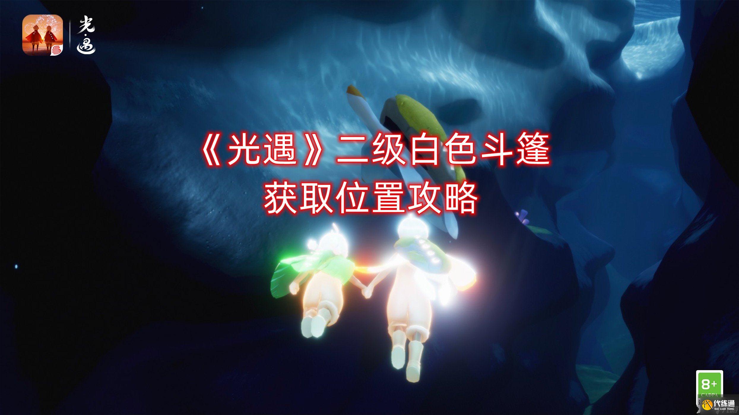 《光遇》二级白色斗篷获取位置攻略