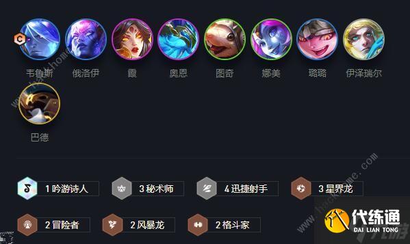 云顶之弈s7四射手韦鲁斯阵容怎么搭配 s7四射手韦鲁斯阵容运营详解