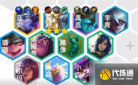 云顶之弈s7神龙蛙熊阵容装备推荐