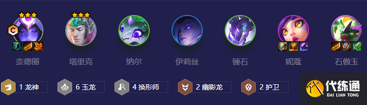 金铲铲之战s7玉龙阵容推荐：巨龙之巢玉龙换形豹女阵容攻略[多图]图片2