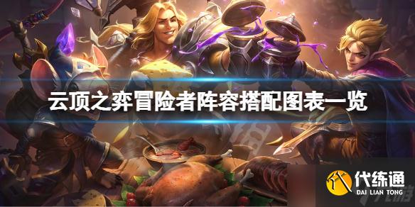 《云顶之弈》s7阵容搭配图表 s7冒险者阵容图表一览