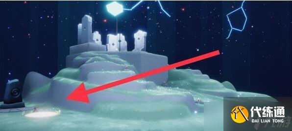 光遇禁阁顶层神坛冥想位置