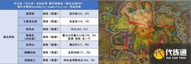 2022魔兽世界火焰节跑图攻略：TBC怀旧服火焰节跑图路线图[多图]图片2