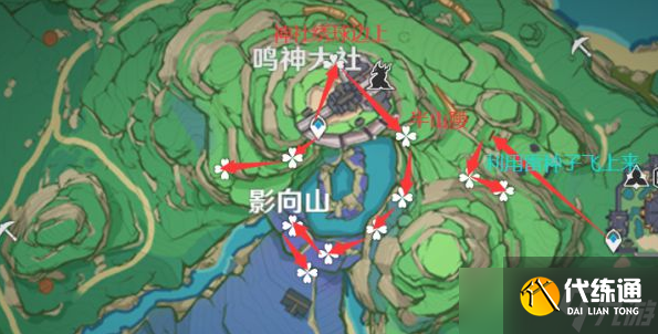 原神2.7版鸣草高效采集路线