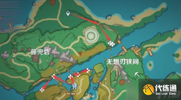 原神2.7版鸣草高效采集路线
