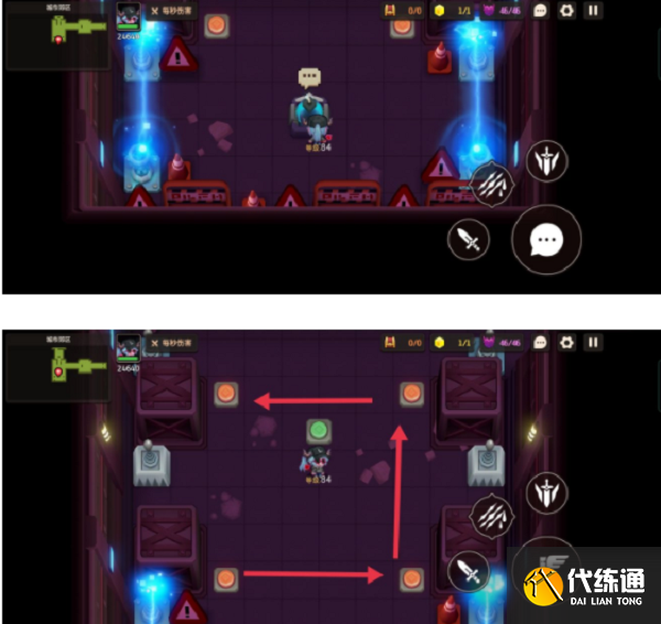 坎公骑冠剑噩梦12-4全收集攻略