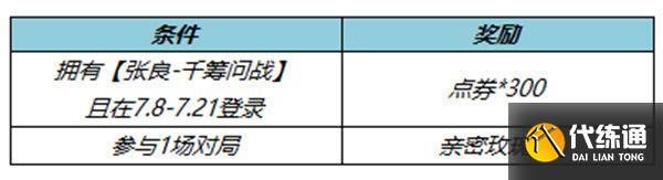 王者荣耀张良千筹问战皮肤获得攻略 王者荣耀张良千筹问战皮肤获得攻略
