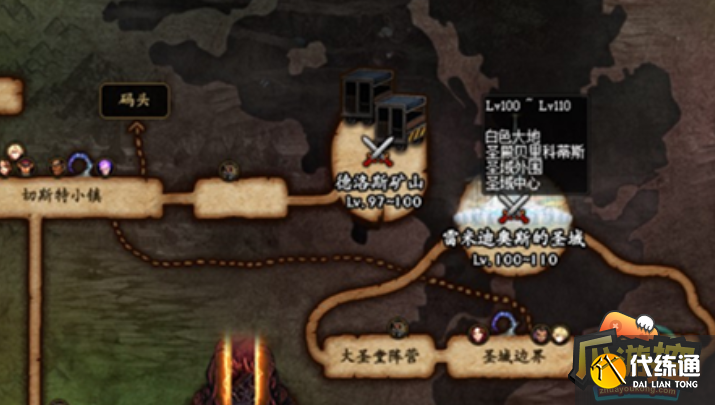dnf110版本搬砖图白色大地在哪,dnf110版本搬砖图白色大地位置