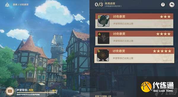 原神狩猎讨代接取位置介绍