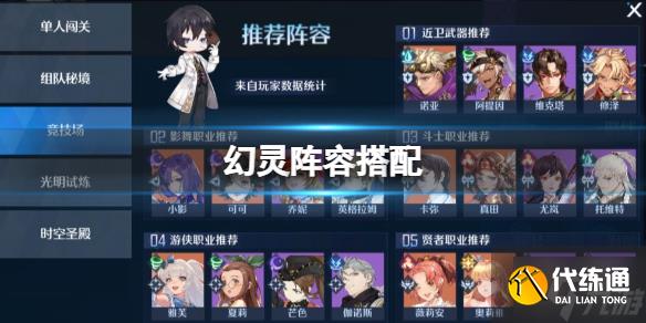 《诺亚之心》幻灵怎么搭配 幻灵阵容搭配攻略Get√