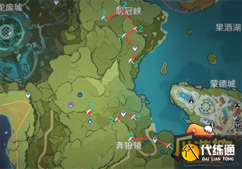 原神白铁块采集路线图分享2.png