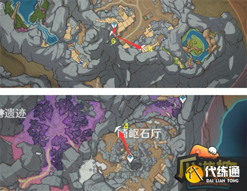 原神白铁块采集路线图分享7.png