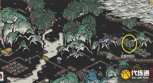 《江南百景图》迷毂树枝位置一览