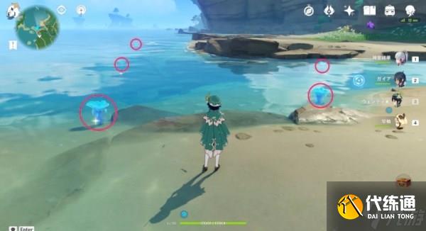 《原神》海灵芝收集路线 枫原万叶突破材料收集方法