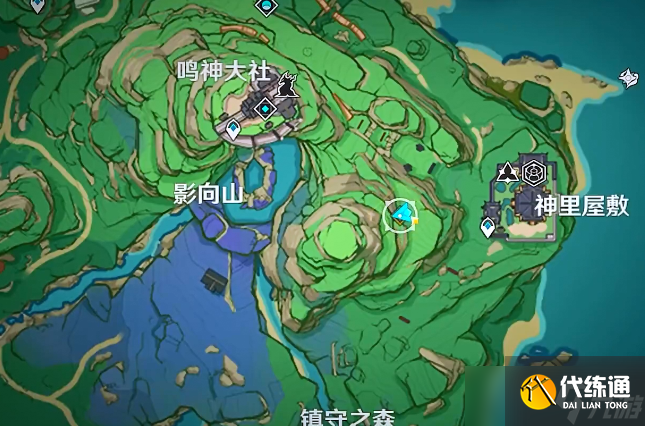 原神枫原万叶传说任务宝箱位置在哪