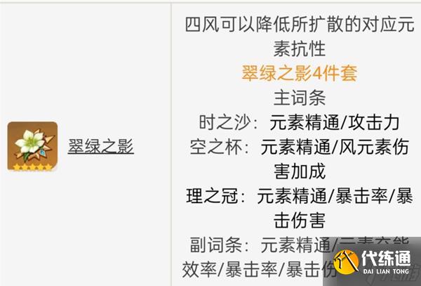 《原神》2.8版枫原万叶出装与配队教程