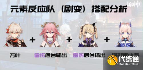 《原神》枫原万叶配队推荐2.8