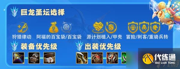 金铲铲之战玉龙冒险刺怎么玩-玉龙冒险刺出装站位一览