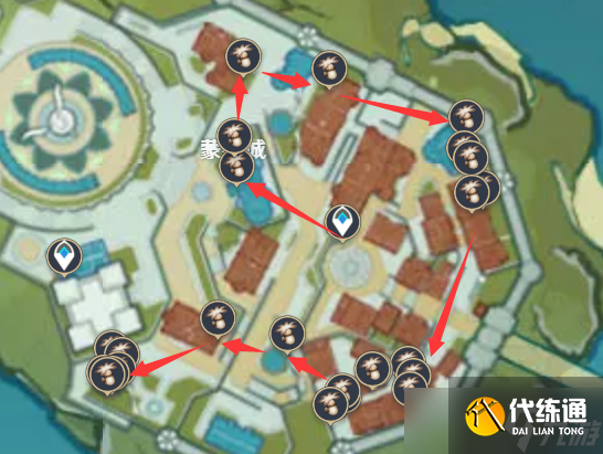 原神最全慕风蘑菇采集路线