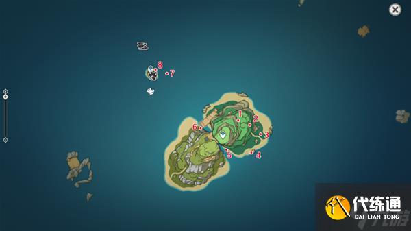 《原神》V2.8布丁岛三种元素方碑解谜教程