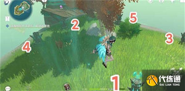 原神布丁岛风元素方碑顺序推荐：2.8布丁岛风元素方碑解密攻略[多图]图片5