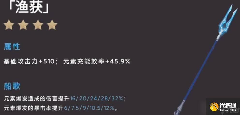原神鱼叉精炼材料在哪获得 鱼叉精炼材料位置介绍