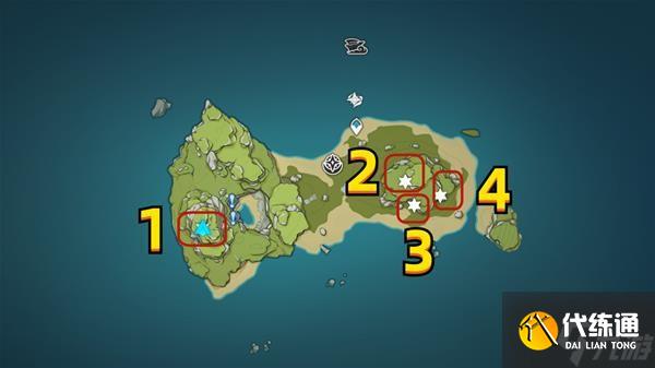 《原神》V2.8金苹果群岛星核全收集攻略