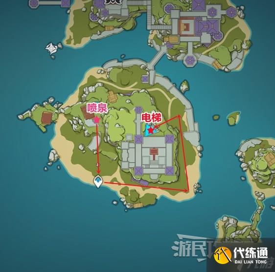 《原神》双双岛鸦密欧朱丽夜宝箱位置及解谜 2.8双双岛罗密欧在哪