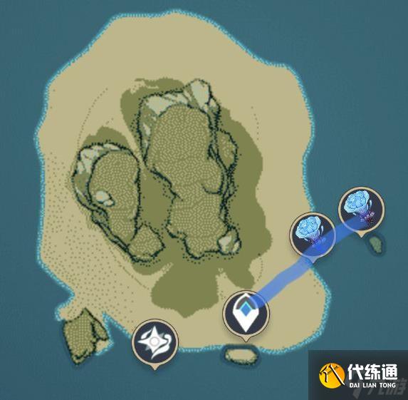 《原神》金苹果群岛海灵芝收集线路分享