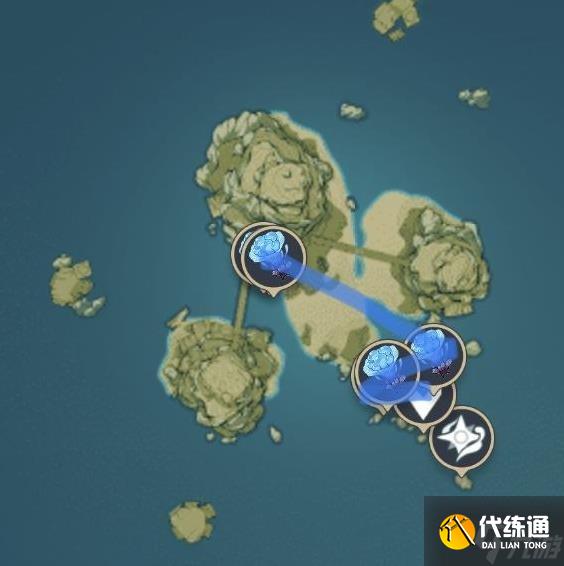 《原神》金苹果群岛海灵芝收集线路分享