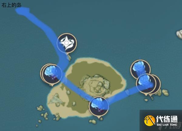 《原神》金苹果群岛海灵芝收集线路分享