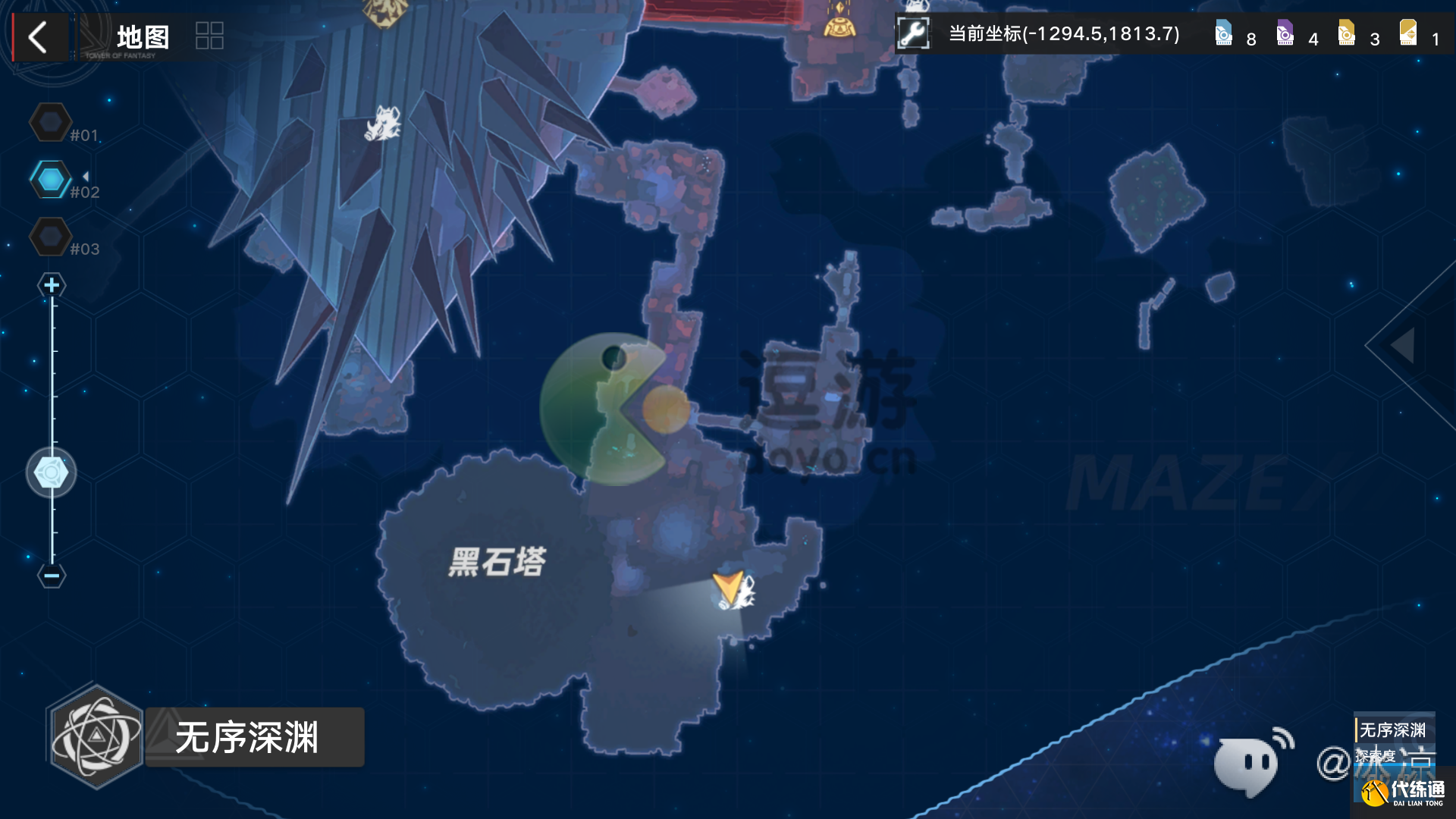 幻塔无序深渊清剿怪位置一览