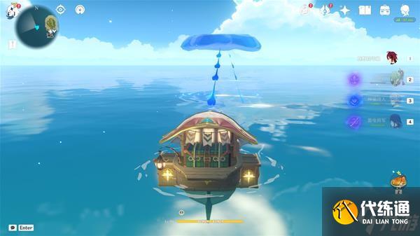 《原神》2.8版金苹果群岛海上宝箱位置说明