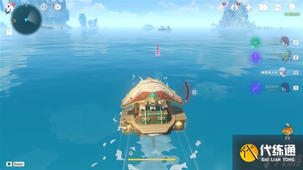 《原神》2.8版金苹果群岛海上宝箱位置说明