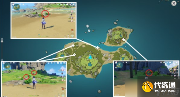 原神2.8远海诗夏游纪第一天幻境海螺位置在哪