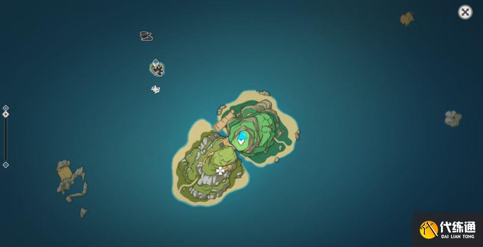 原神四礁觅宝记使用超级变身改变山体 原神四礁觅宝记使用超级变身改变山体