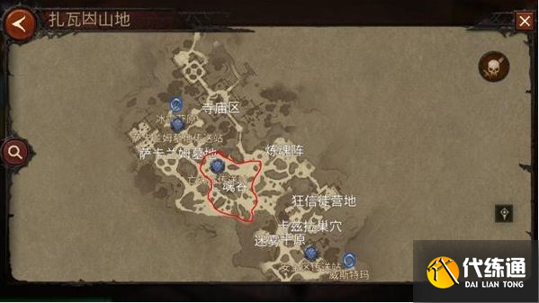 暗黑破坏神不朽世界BOSS位置大全：世界boss位置坐标一览[多图]图片3