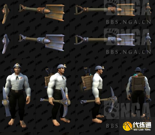 魔兽世界10.0采矿业专业装备有哪些 10.0采矿业专业装备模型预览