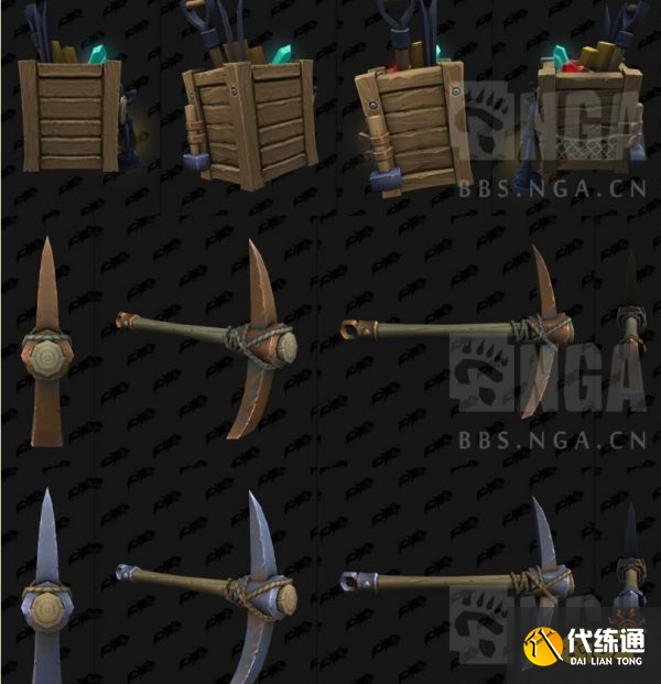 魔兽世界10.0采矿业专业装备有哪些 10.0采矿业专业装备模型预览