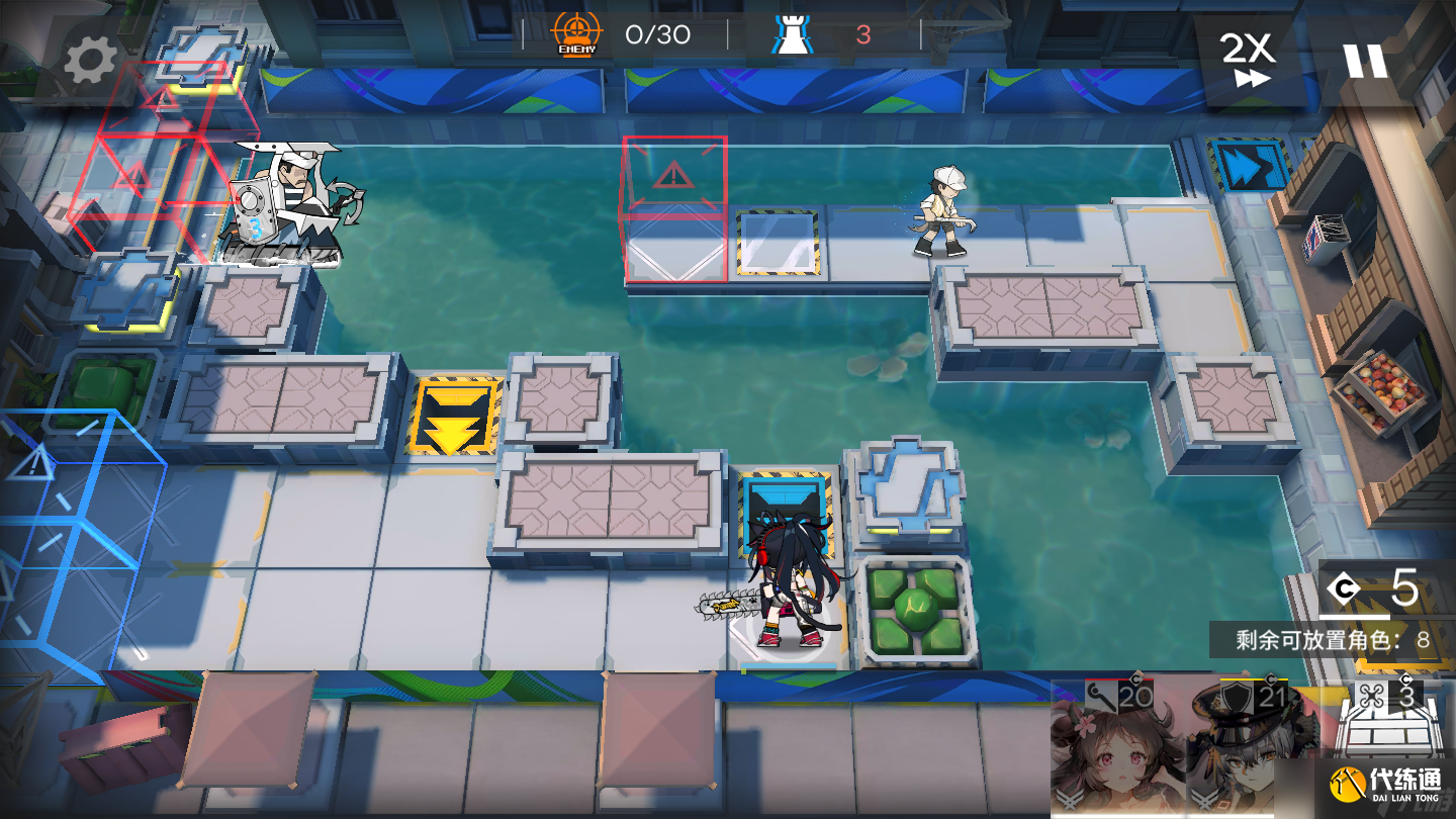 明日方舟多索雷斯假日复刻DH-7挂机攻略