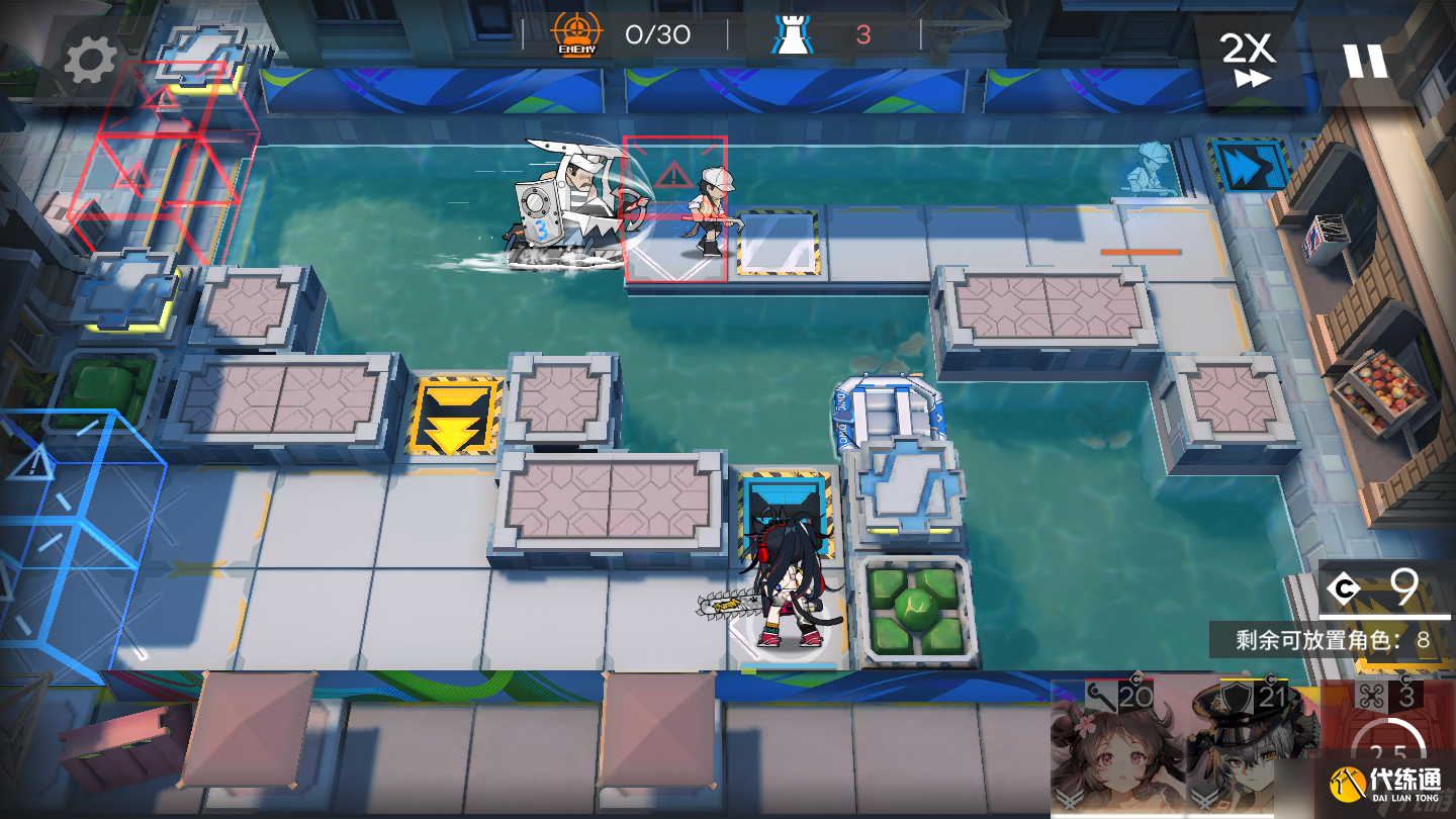 明日方舟多索雷斯假日复刻DH-7挂机攻略