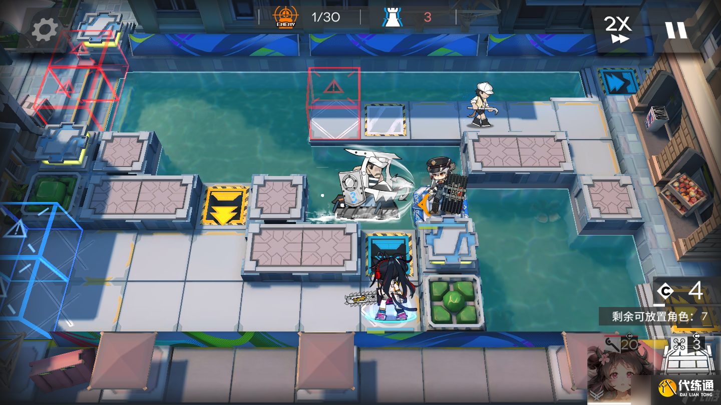 明日方舟多索雷斯假日复刻DH-7挂机攻略