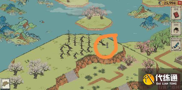 江南百景图桃花村碑文攻略：桃花村碑文解密位置一览[多图]图片2